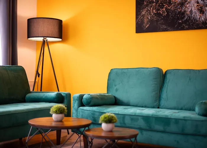 Free Living - Jungle Design Apartments, Zentrum, Parkplatz, Kueche, Wlan